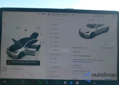 2023 Tesla Model Y Awd/Long Range Dual Motor All-Wheel Drive из США, поврежденный, VIN 7SAYGDEE9PA089878